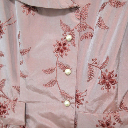 Rene 刺繍 シルク 2way ドレス ジャケット