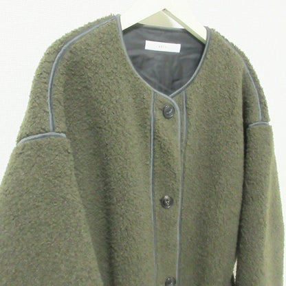 archi ボア フリース ロング コート