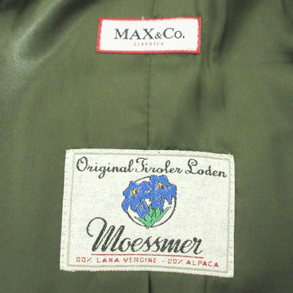 MAX&Co. MOESSMER ファブリック アルパカ ブレンド コート