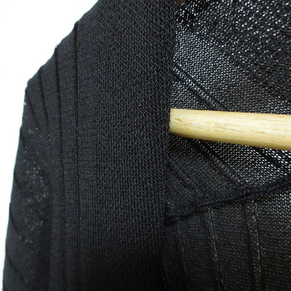 カオス ペーパー ヤーン ロング ニット カーディガン