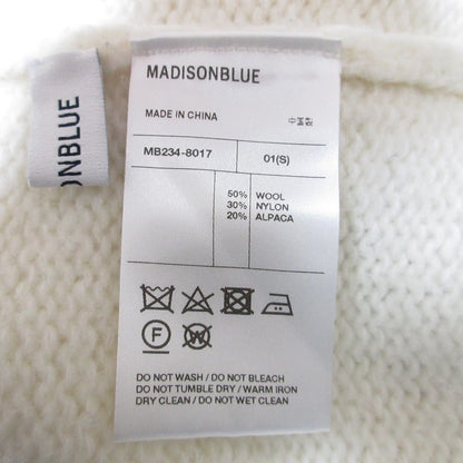 MADISONBLUE ルーズ V ネック PO アルパカ ブレンド ニット
