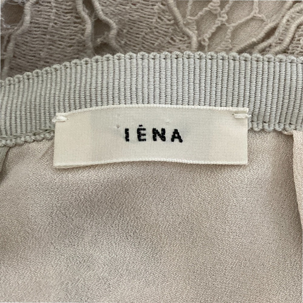 IENA レースロングスカート