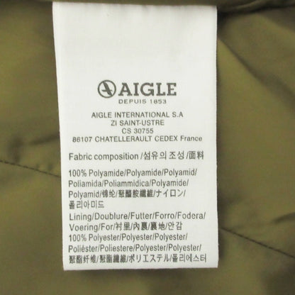 Aigle ナイロン ショートダウン ジャケット