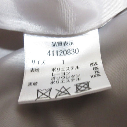 ジャスグリッティー ノーカラーコート