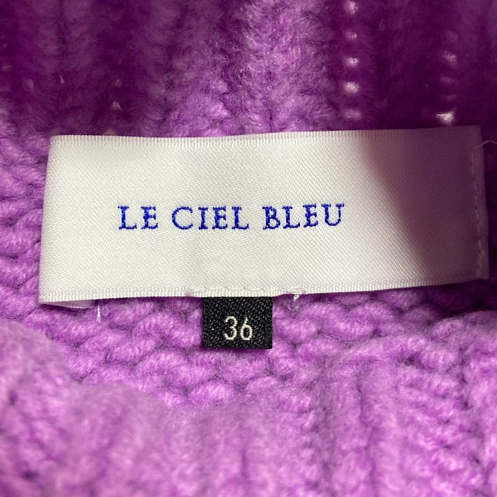 LE CIEL BLEU ローゲージニットセーター