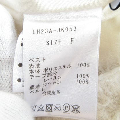 Lohen エコペル 2WAY ショート ジレ