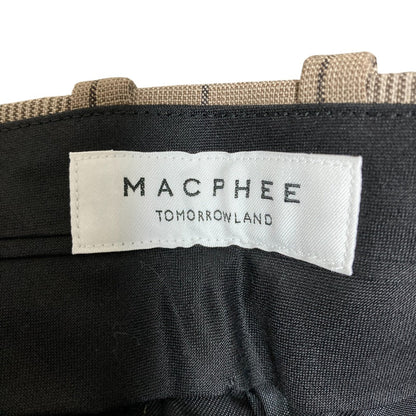 マカフィートゥモローランド ストレッチポプリン クロップドパンツ