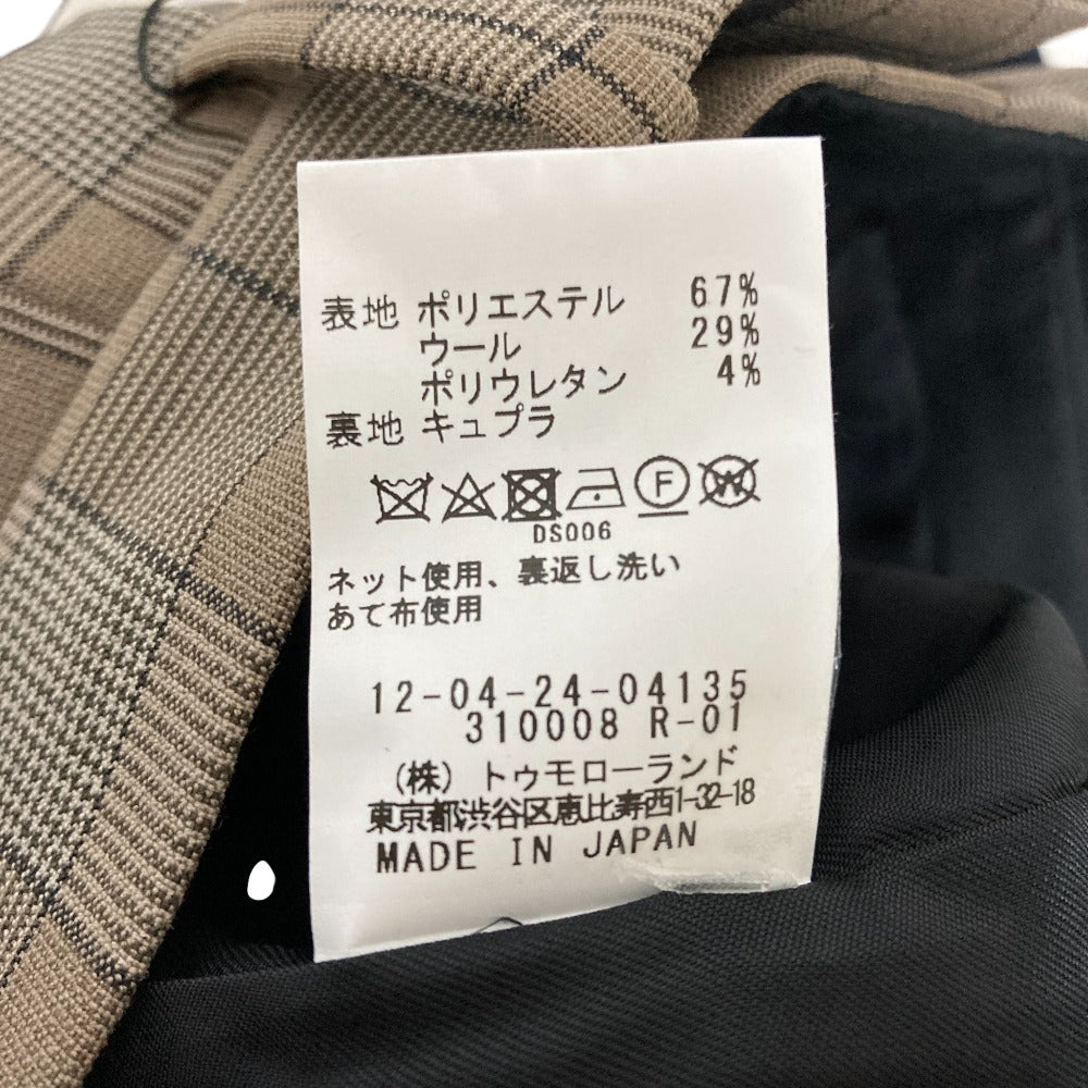 マカフィートゥモローランド ストレッチポプリン クロップドパンツ