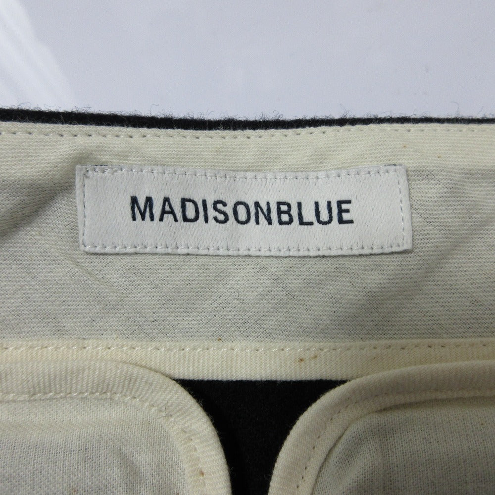 MADISONBLUE ウール メルトン フレア スカート
