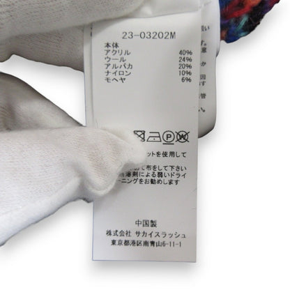 Sacai ジャカード ニット プルオーバー