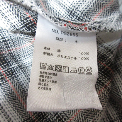 アズノウアズ 刺繍チェックワンピース