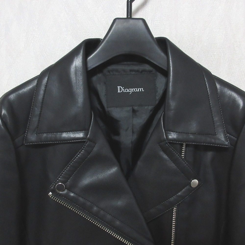 Diagram GRACE CONTINENTAL ライダース レザージャケット