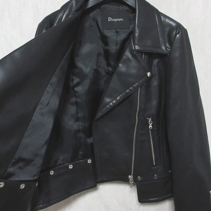 Diagram GRACE CONTINENTAL ライダース レザージャケット