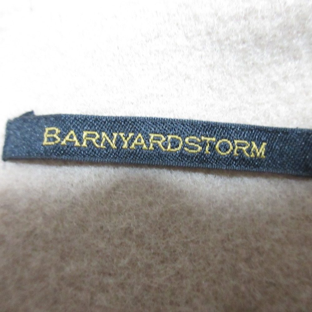 BARNYARDSTORMノーカラーコート