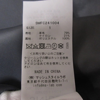 スナイデル ウール ドレス ロング コート