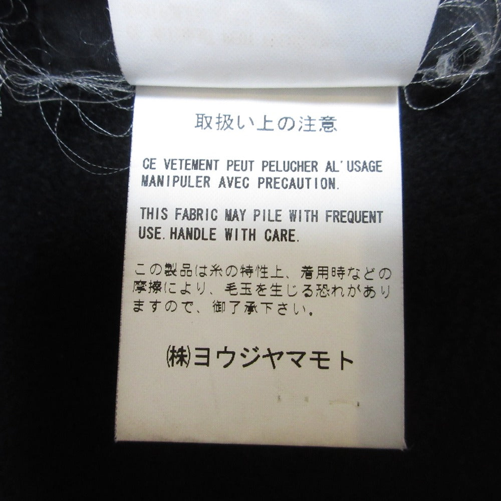 Y's カットオフ ウール ロング ジャケット