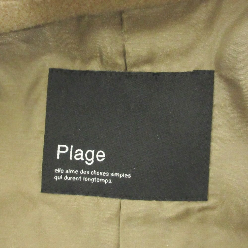 Plage ウール ロング チェスター コート