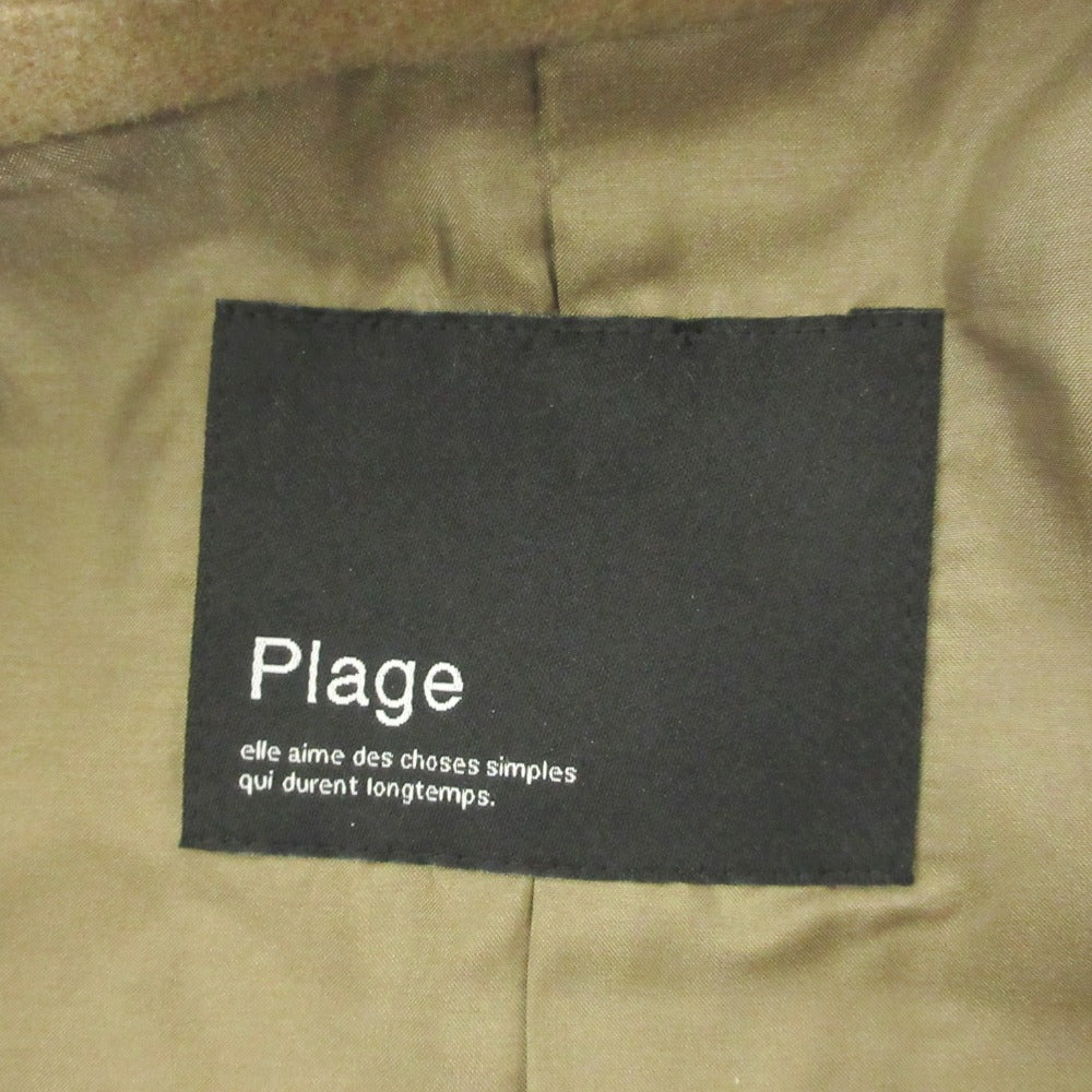 Plage ウール ロング チェスター コート