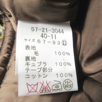 サリー スコット ツイード 膝丈 ペンシル スカート