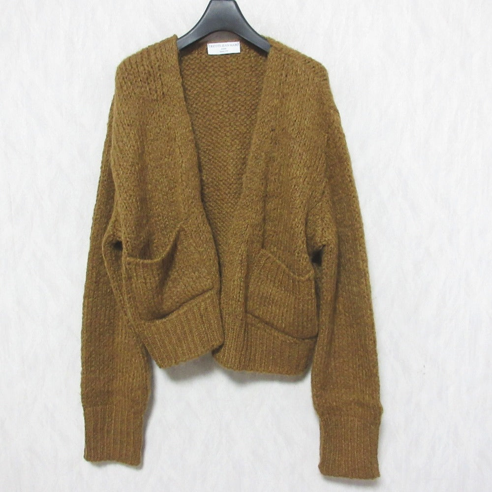 TRICOTS JEAN MARC モヘア ブレンド ニット カーディガン