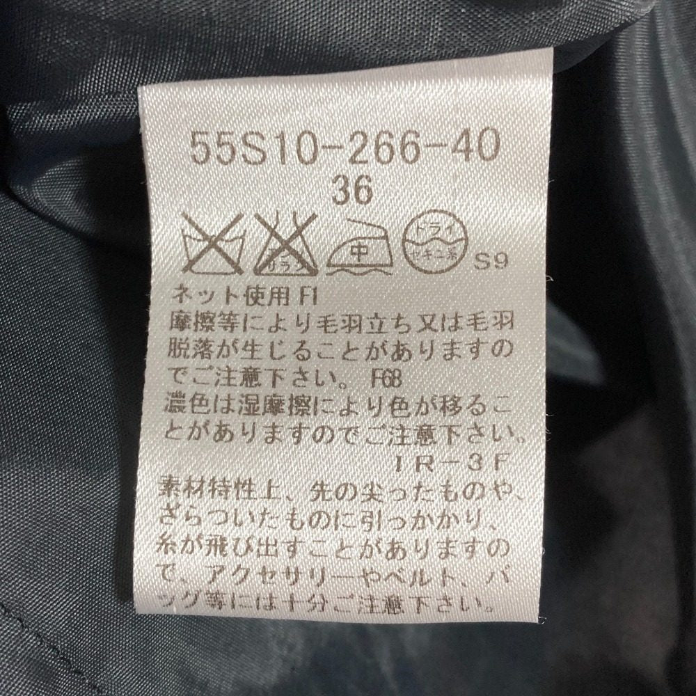 ブルーレーベルクレストブリッジ チェックミニスカート