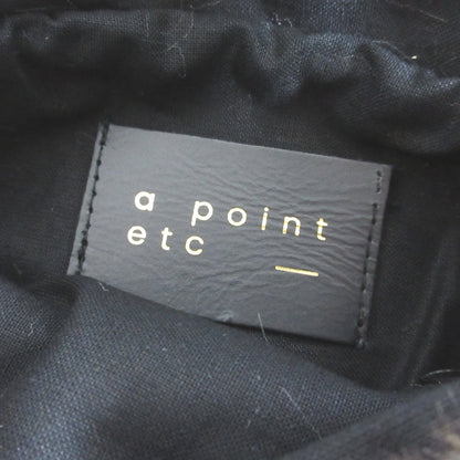 a point etc レオパード フェイクファー ショルダーバッグ