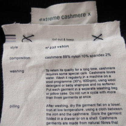 extreme cashmere X カシミヤ半袖ニット