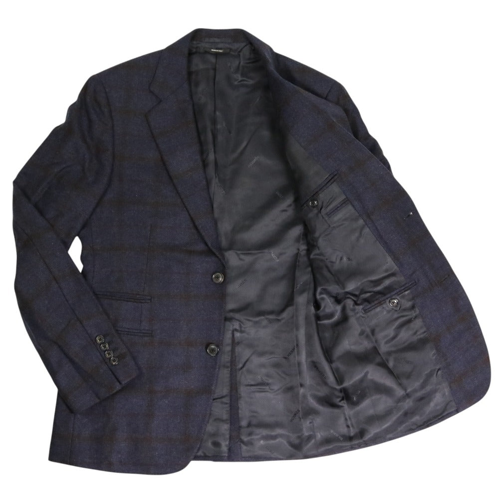エルメス シングル ブレスト カシミア ジャケット