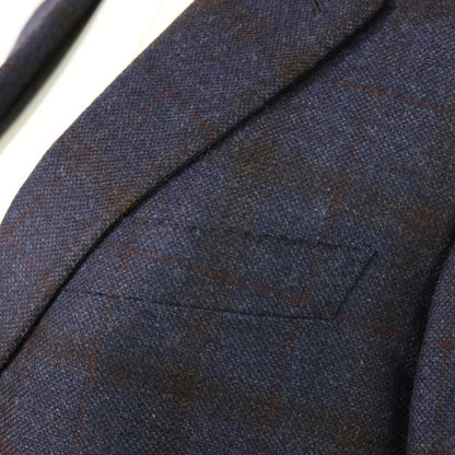 エルメス シングル ブレスト カシミア ジャケット