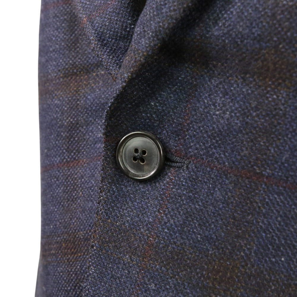 エルメス シングル ブレスト カシミア ジャケット