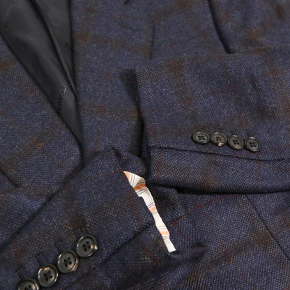 エルメス シングル ブレスト カシミア ジャケット