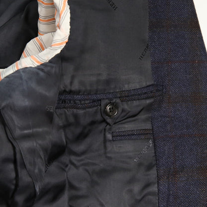 エルメス シングル ブレスト カシミア ジャケット