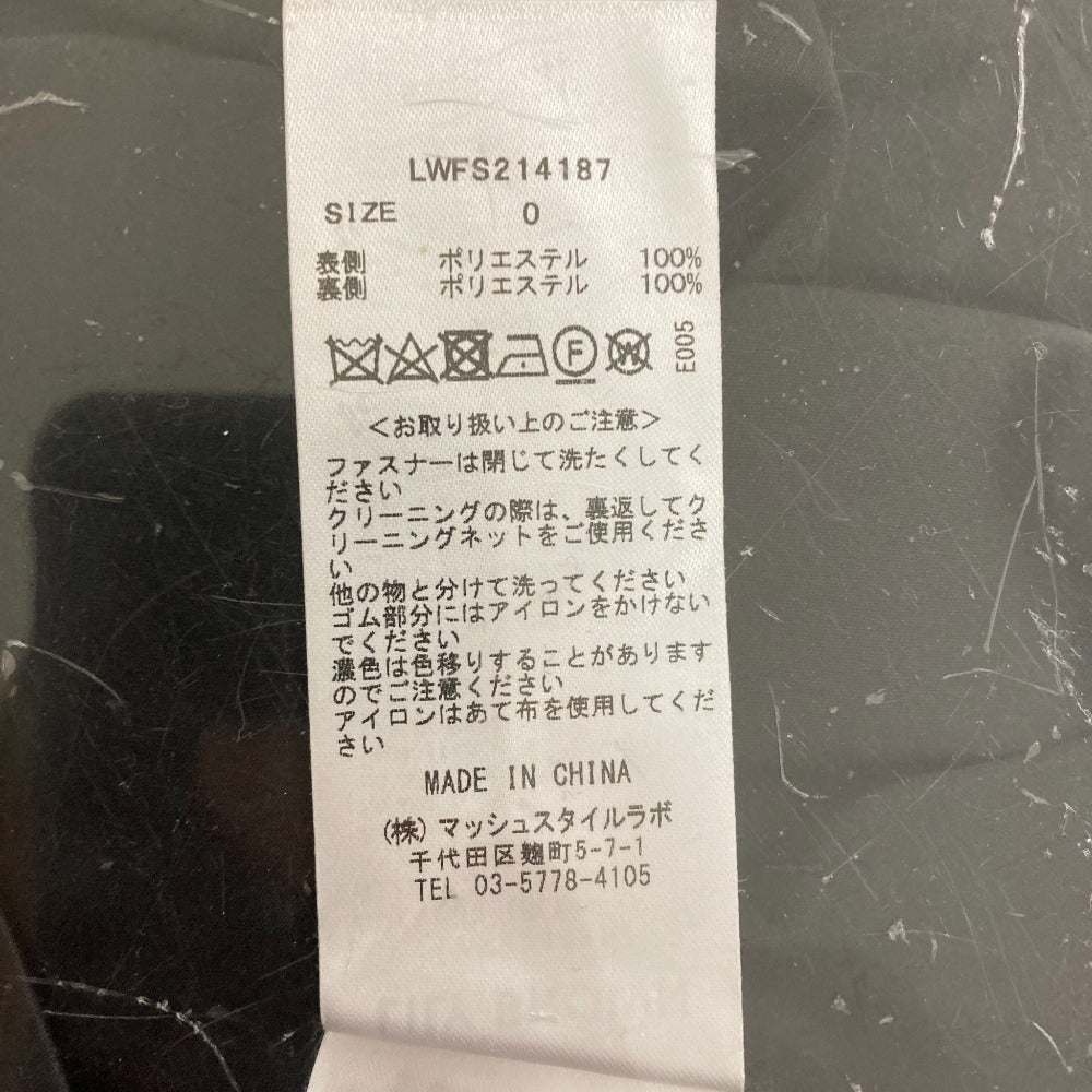 リリーブラウン レースチェック スカート