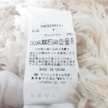 FRAY I.D フェザー リボン ショート カーディガン