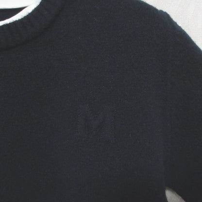 Mila Owen Mモチーフ ウールブレンド ミニニットワンピース