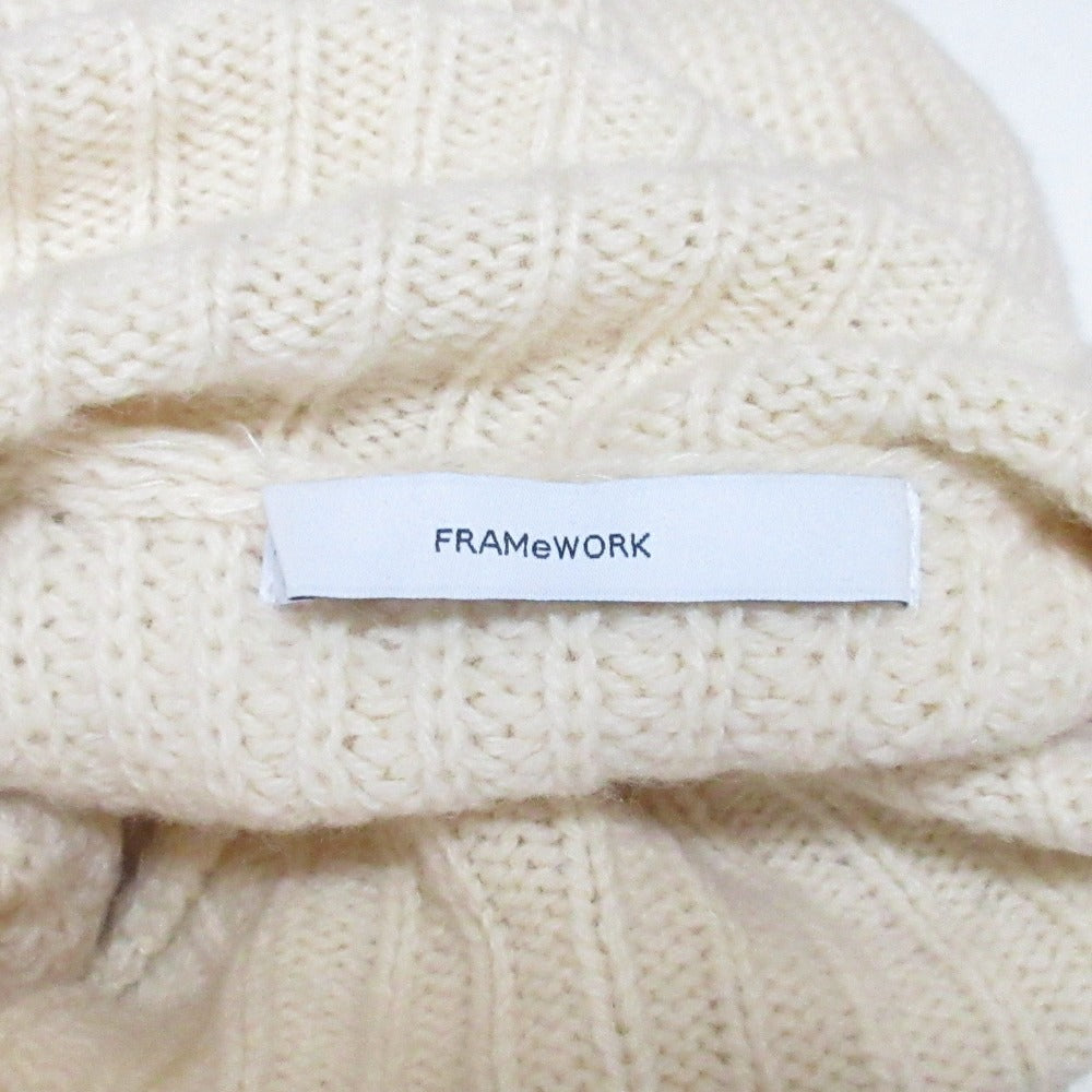 フレームワーク 3Gウールニットベスト