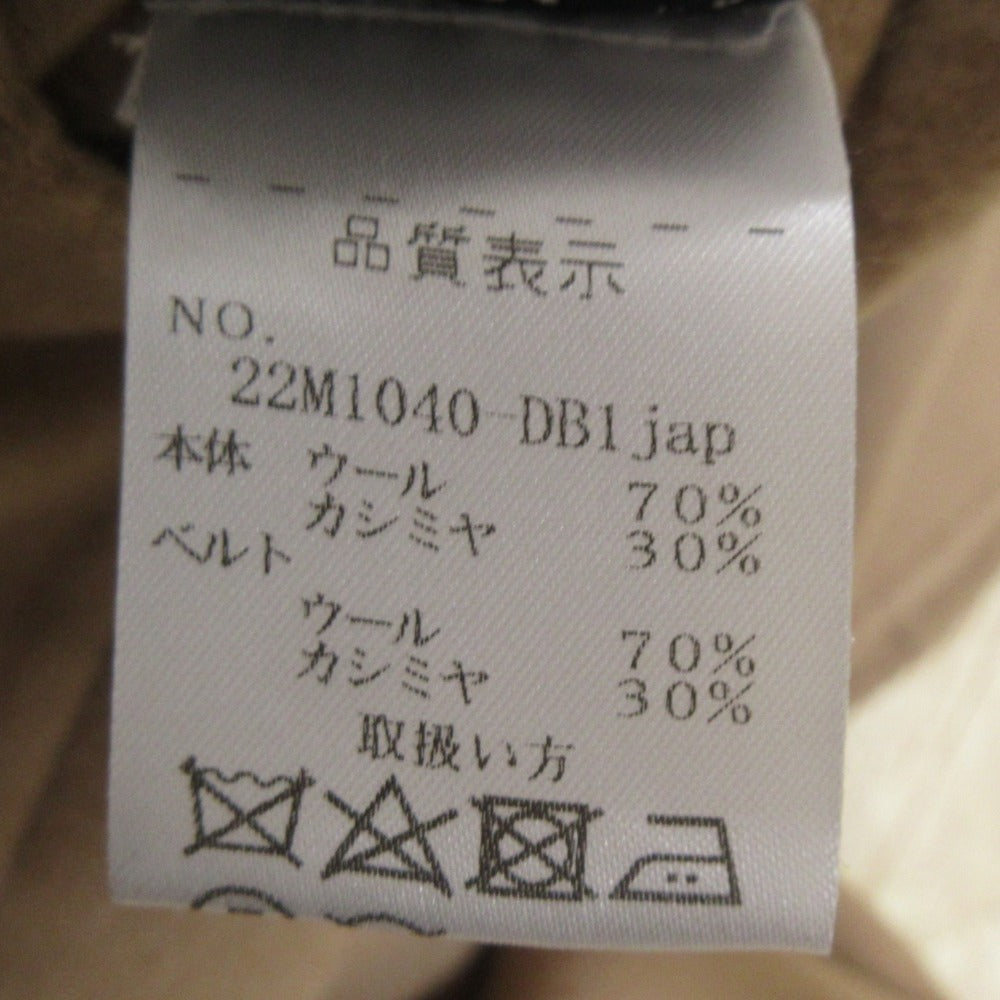MANZONI24 ロロ ピアーナ ファブリック ウール カシミア コート