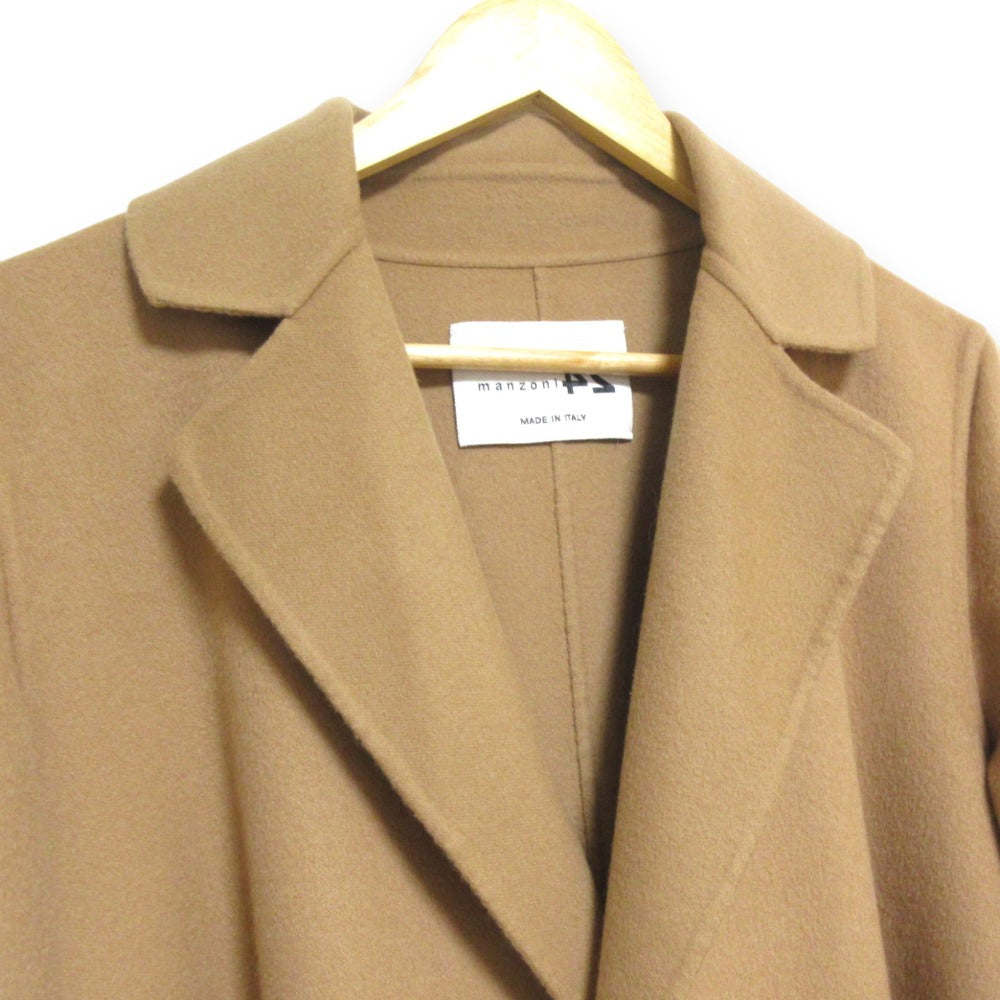 MANZONI24 ロロ ピアーナ ファブリック ウール カシミア コート