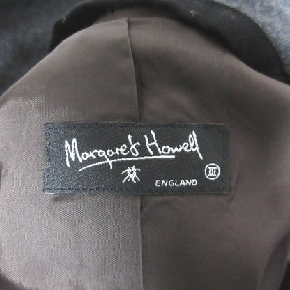 MARGARET HOWELL ダブル ブレスト ウール コート