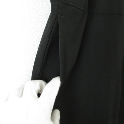 yori Vネック リボン サロペット ストレッチ オールインワン