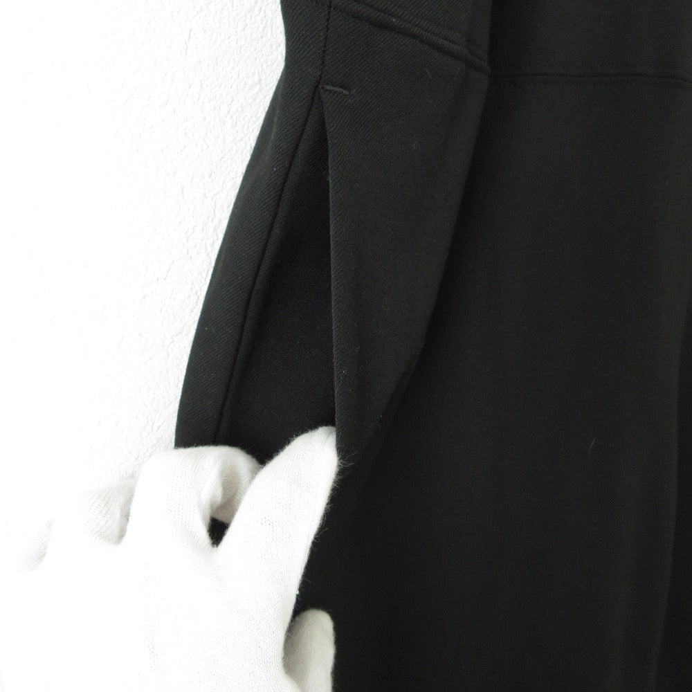 yori Vネック リボン サロペット ストレッチ オールインワン