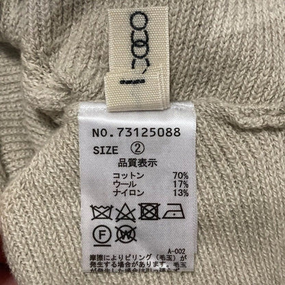 ココディールニットキャミソールワンピースアンサンブル