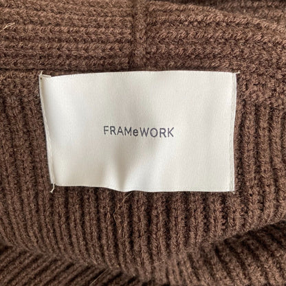 FRAMeWORK ニットロングコート