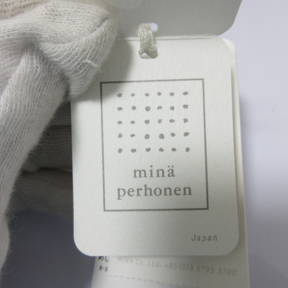 mina perhonen ボワ ウール ニット ベスト