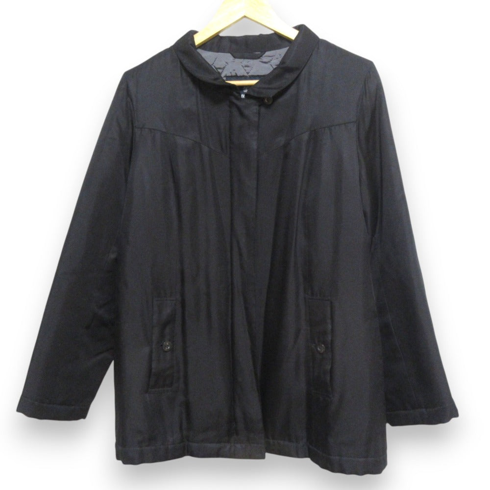 Aquascutum シルク100% パッド入りジャケット