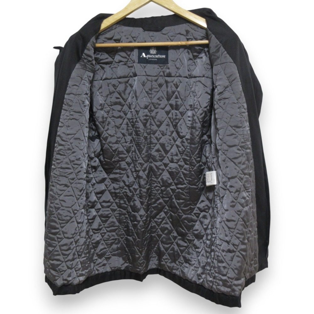 Aquascutum シルク100% パッド入りジャケット