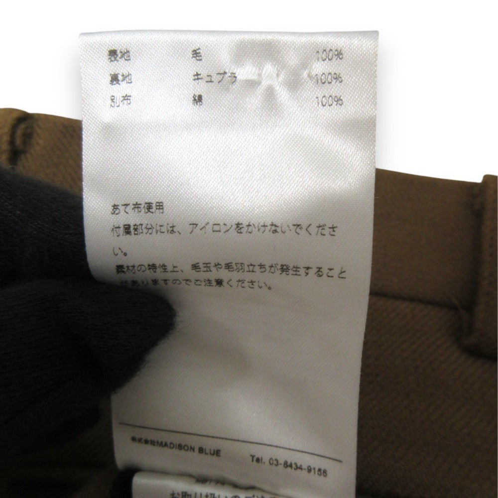 MADISONBLUE ウール トラウザーズ