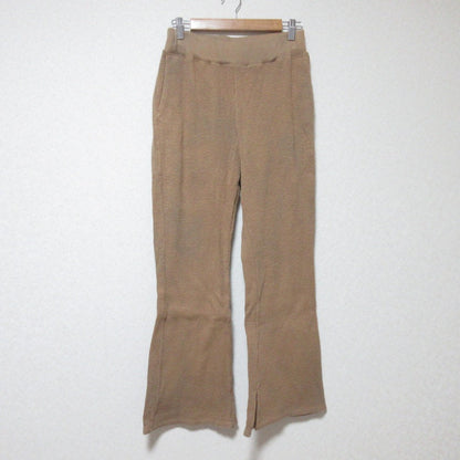 Americana サーマルワッフルフレアパンツ
