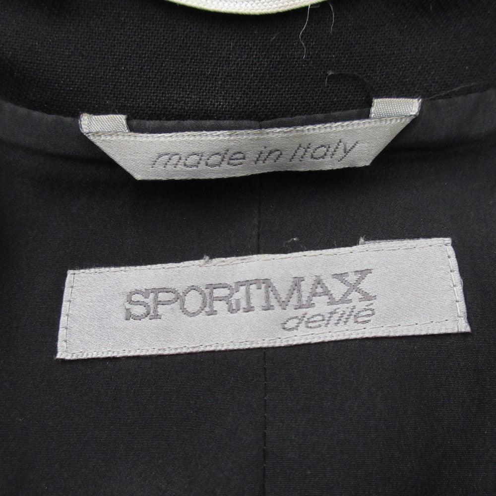 スポーツマックス デフィレ ニット コンボ ロング コート