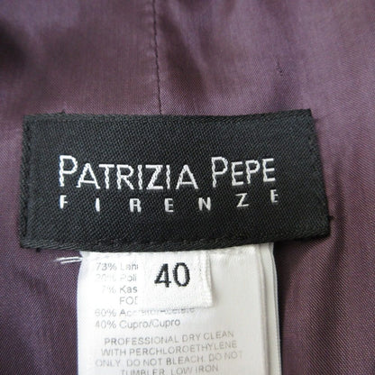 PATRIZIA PEPE カシミヤ ブレンド ロング コート